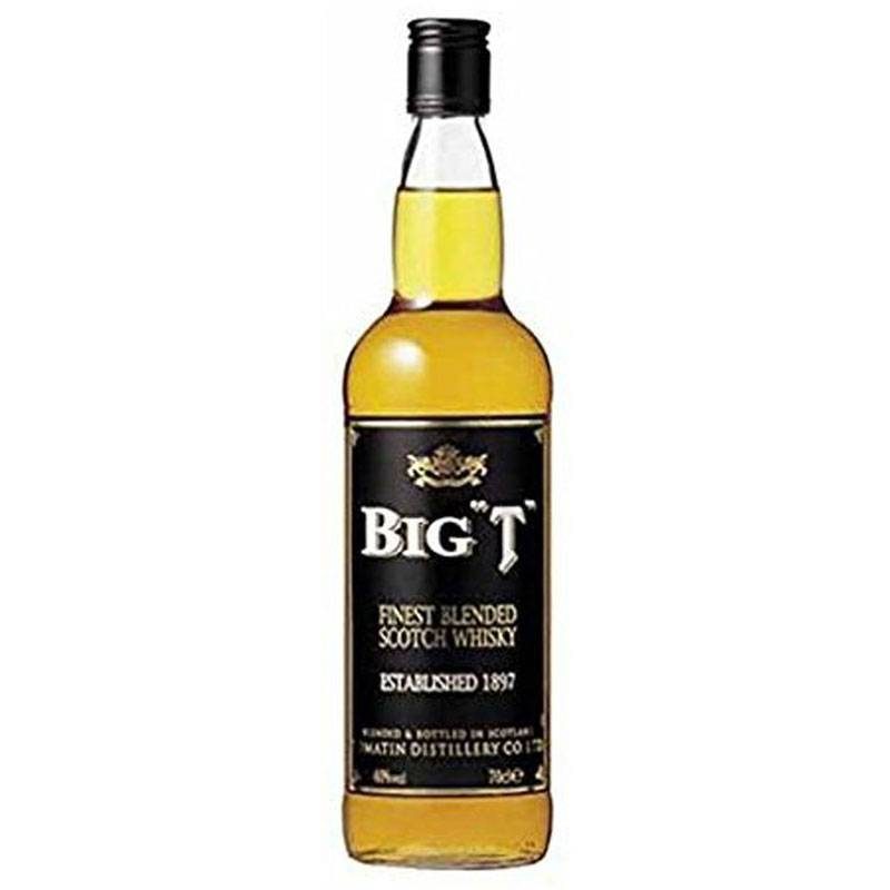 Big T Finest Blended whiskies 40°