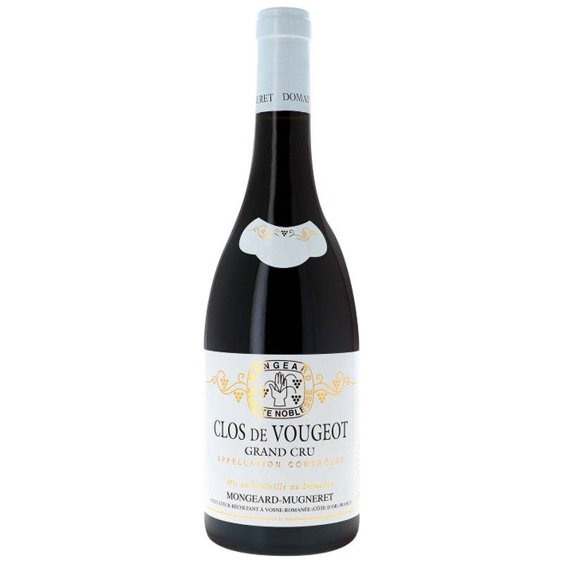 Clos de Vougeot Grand Cru vin rouge de Bourgogne Domaine Mongeard