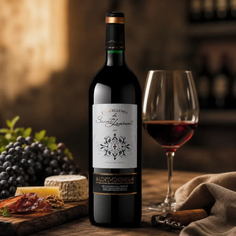 Saint Chinian "Excellence De Saint-Laurent" Vin rouge 2022-2023 75 Cl ...