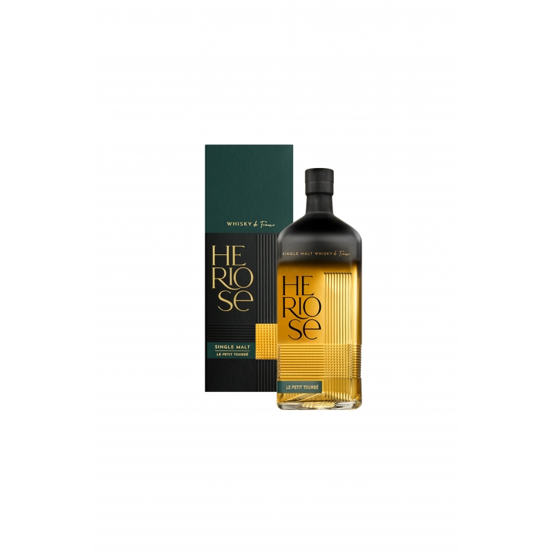 whisky heriose le petit tourbe francais single malt edition limitee